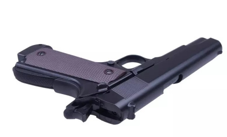 Страйкбольный пистолет KP-1911 CO2 металл, блоубэк [ KJW ]