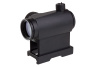 AIM T1 RED DOT W/ OFFSET RAIL, QD MOUNT & LOW MOUNT - BK