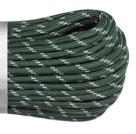 Паракорд 550 CORD nylon 10м RUS световозвращающий (hunt)