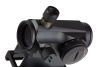 AIM T1 RED DOT W/ OFFSET RAIL, QD MOUNT & LOW MOUNT - BK