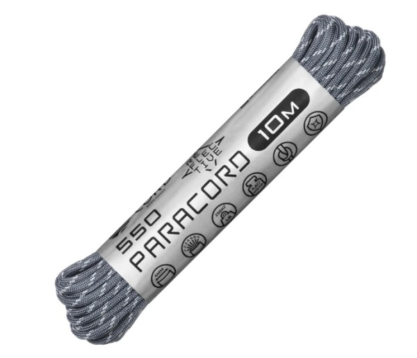 Паракорд 550 CORD nylon 10м RUS световозвращающий dark navy