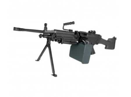 Страйкбольный пулемет (A&K) M249 MK II (Пластик ABS) Black 249-MK2(P)