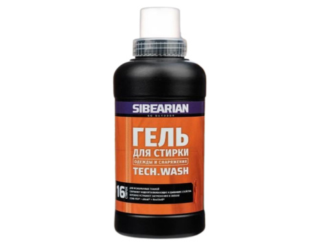 Гель SIBEARIAN TECH WASH для стирки мембранных