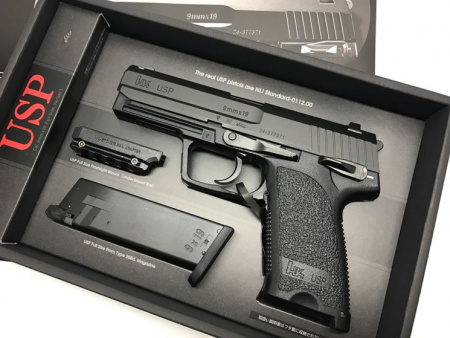 Страйкбольный пистолет TOKYO MARUI HK USP  (Full Size) GBB