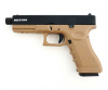 Модель пистолета Glock 17 GBB CO2, удлин. ствол с резьбой