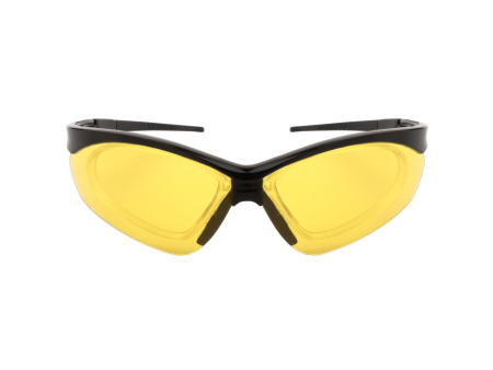 Очки баллистические стрелковые PMX Warn G-8630STRX Anti-fog Diopter Жёлтые 89% [PYRAMEX]