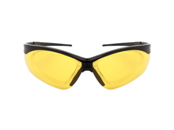 Очки баллистические стрелковые PMX Warn G-8630STRX Anti-fog Diopter Жёлтые 89% [PYRAMEX]