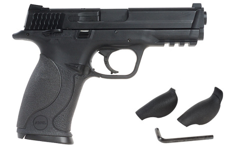 Smith&Wesson M&P 9, CO2, Blow Back, Metall (KWC)
