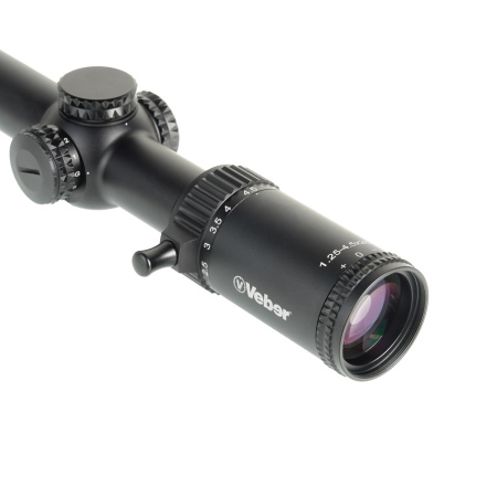 Прицел оптический Veber Wolf 1.25-4.5х26 IR FD07