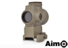 AIM MRO Red Dot with QD Riser Mount & Low Mount - TAN