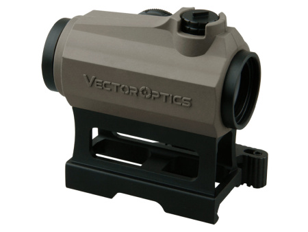 Коллиматор Vector Optics Maverick-III 1x22 FDE Rubber Cover 3 МOA красная арт.: SCRD-39