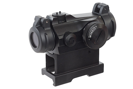 AIM-O T2 Red Dot w/ QD & Low Mount - BK (AO-5078-BK)