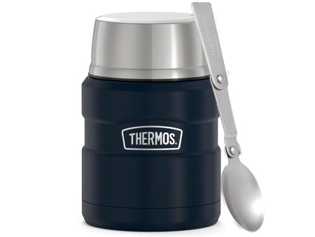 Термос для еды THERMOS KING SK-3000 MMB 0,47L, складная ложка