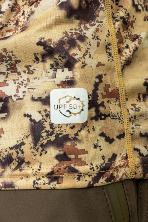 Лонгслив с капюшоном PRIDE Ocelot камыш [NOVATEX]