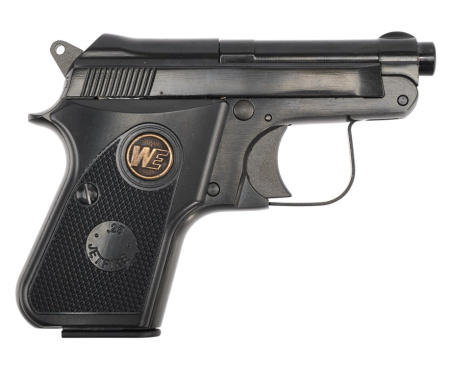 Страйкбольный пистолет WE BERETTA 950 Jetfire, металл, WE-CT002-BK