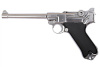 WE Модель пистолета  Luger 'Parabellum' P-08 MIDDLE, хром