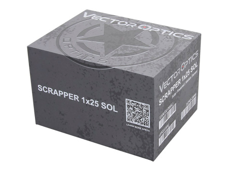 Коллиматор Vector Optics Scrapper 1x25 Solar, MRS красная 2MOA мультимарка арт.: SCRD-SM46 [VECTOR OPTICS]