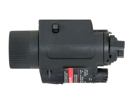 350LM GUN-MOUNTED TACTICAL LIGHT/LASER - BLACK [PCS]