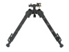 Сошки алюминиевые 6.25-9.75" QD - Black [Castellan]