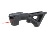 Angled Ergonomic Grip с лазером - Black [5KU]