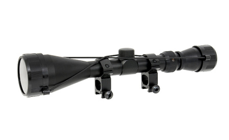 ACM Scope 3-9x50 with high mount rings