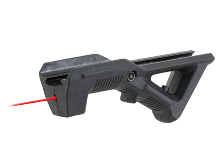 Angled Ergonomic Grip с лазером - Black [5KU]