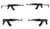 Страйкбольный автомат (LCT) 47MMS Black (UP) LCKMMS