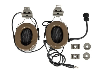 Z152 Comtac II Headset с креплением на шлем BK, DE, FG