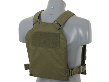 Simple Plate Carrier with Dummy Soft Armor Inserts