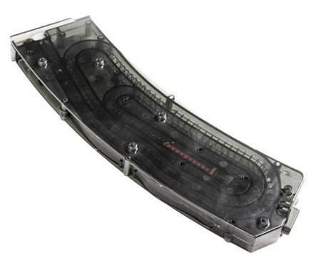 Магазин механический ARCTURUS AR MOD1 M4/M16 200 Rds Mid-Cap Windowed EMM Magazine BLK MAG-M1AE-BK 