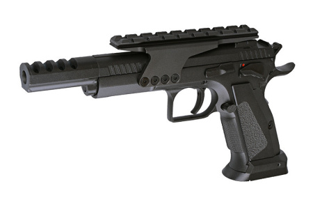 Страйкбольный пистолет CZ75 IPSC competition pistol replica, CO2