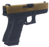 Страйкбольный пистолет WE GLOCK-19 gen3, металл слайд, Titanium Version арт.: WE-G003A-TG
