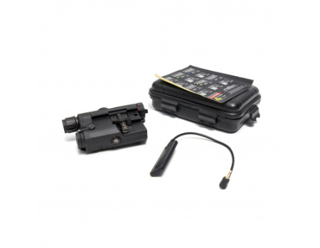 Анпек LA PEQ-15 Red laser/Flashlight Black [WADSN]