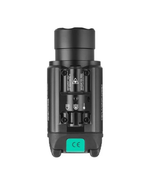 Пистолетный фонарь Olight Baldr Pro Black с лазерным целеуказателем, 2 x CR123A, 1350 люмен