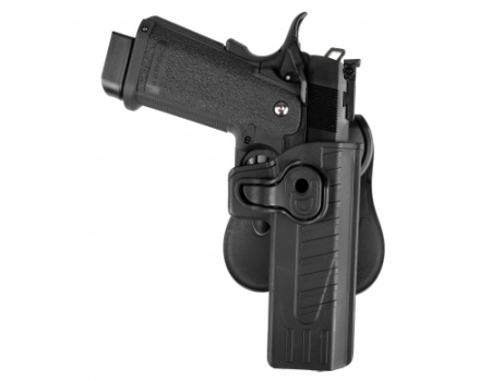 Кобура EU Quick Pull Holster for HI-CAPA Black [WoSport]