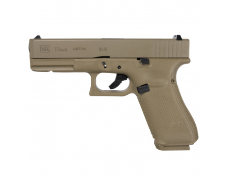 Страйкбольный пистолет Glock-17 gen.5 TAN EC-1102 DE [East Crane] 