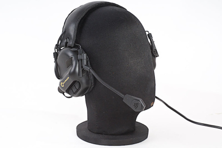 Earmor Tactical Hearing Protection Ear-Muff- BK (M32-BK)