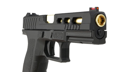 Страйкбольный пистолет CZ KP-13C , CO2, черный (KJW)