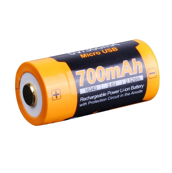 Аккумулятор 16340 Fenix 700 UP mAh Li-ion, арт. ARB-L16-700UP