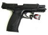 Страйкбольный пистолет TOKYO MARUI SMITH&WESSON M&P 9 GBB, пластик, черный