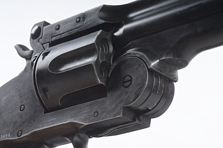Gun Heaven 1877 MAJOR 3 6mm Co2 Revolver - Antique Black