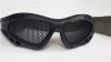 ACM Protective goggles with steel net - black