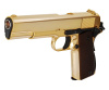 Страйкбольный пистолет WE COLT M1911А1, металл, золоченый, WE-E007A