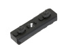 Key-Mod/M-LOK Aluminum Rail Section - Black [Castellan]