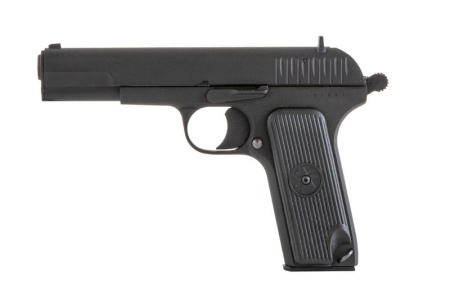 Страйкбольный пистолет SR33 CO2 Pistol Replica - Black (STTI)