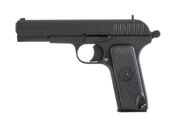 Страйкбольный пистолет SR33 CO2 Pistol Replica - Black (STTI)