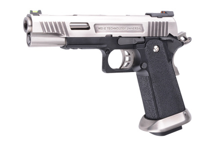 WE Hi-Capa 5.1 Force T.REX – Silver, Metal, GBB, GAS