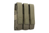 ACM Magazine triple pouch for MP5 Olive