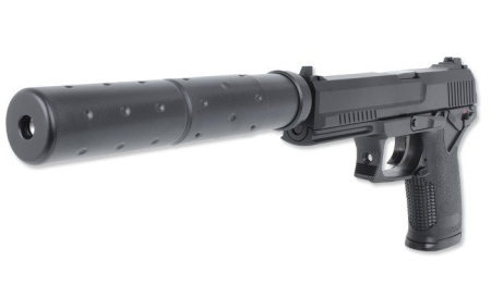 ASG модель пистолета MK23 Socom Pistol Replica GAS, NBB (14763)