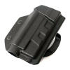 Компактная поясная кобура МПЛ c Fenix GL22, черная, правша [STRIKE GEAR]